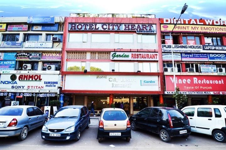 Hotel City Heart Residency Chandigarh Exterior photo